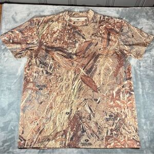 Mossy Oak VaporTec Duck Blind 100% Polyester T Shirt Men’s L Camo (Brown, Tan)